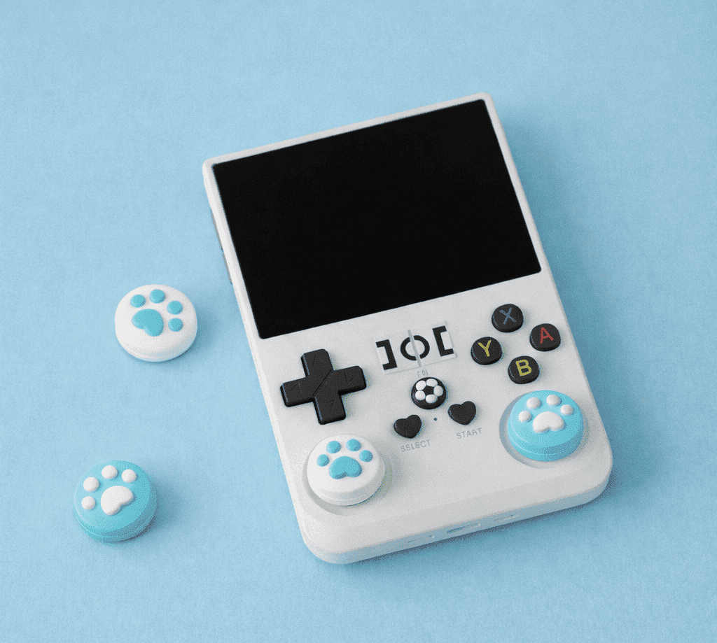 Grips de Silicona Neko-Touch™  Protector Kawaii para Consolas Retrovi™