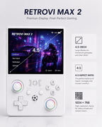 Retrovi Max 2 | Consola retro portátil de 4,5 pulgadas