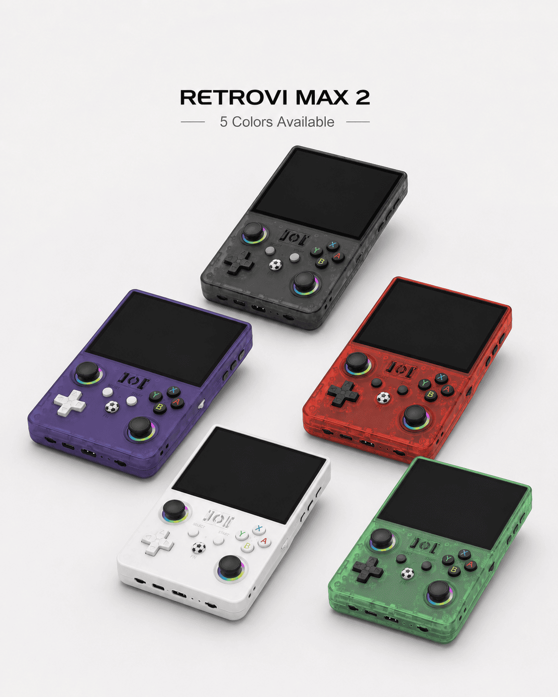 Retrovi Max 2 | Consola retro portátil de 4,5 pulgadas